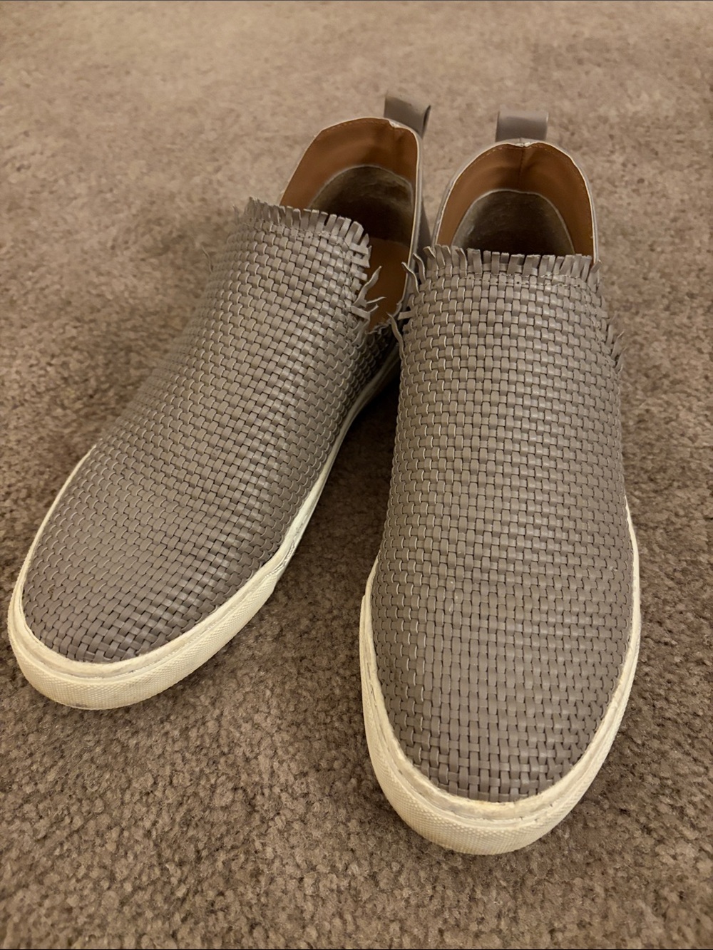 Woven Slip-On Sneakers